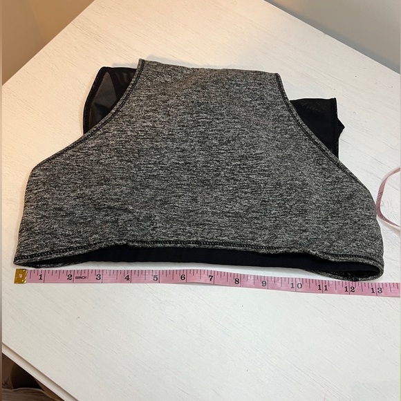 Free People Movement High Neck Mesh Layered Sports Bra Sz S - Picture 3 of 7